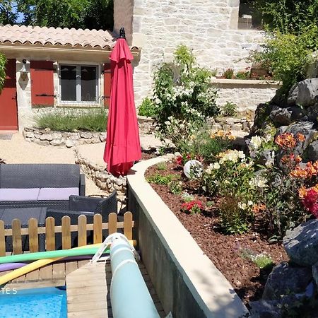 L'Establoun Apartman Saint-Martin-de-Brômes Kültér fotó