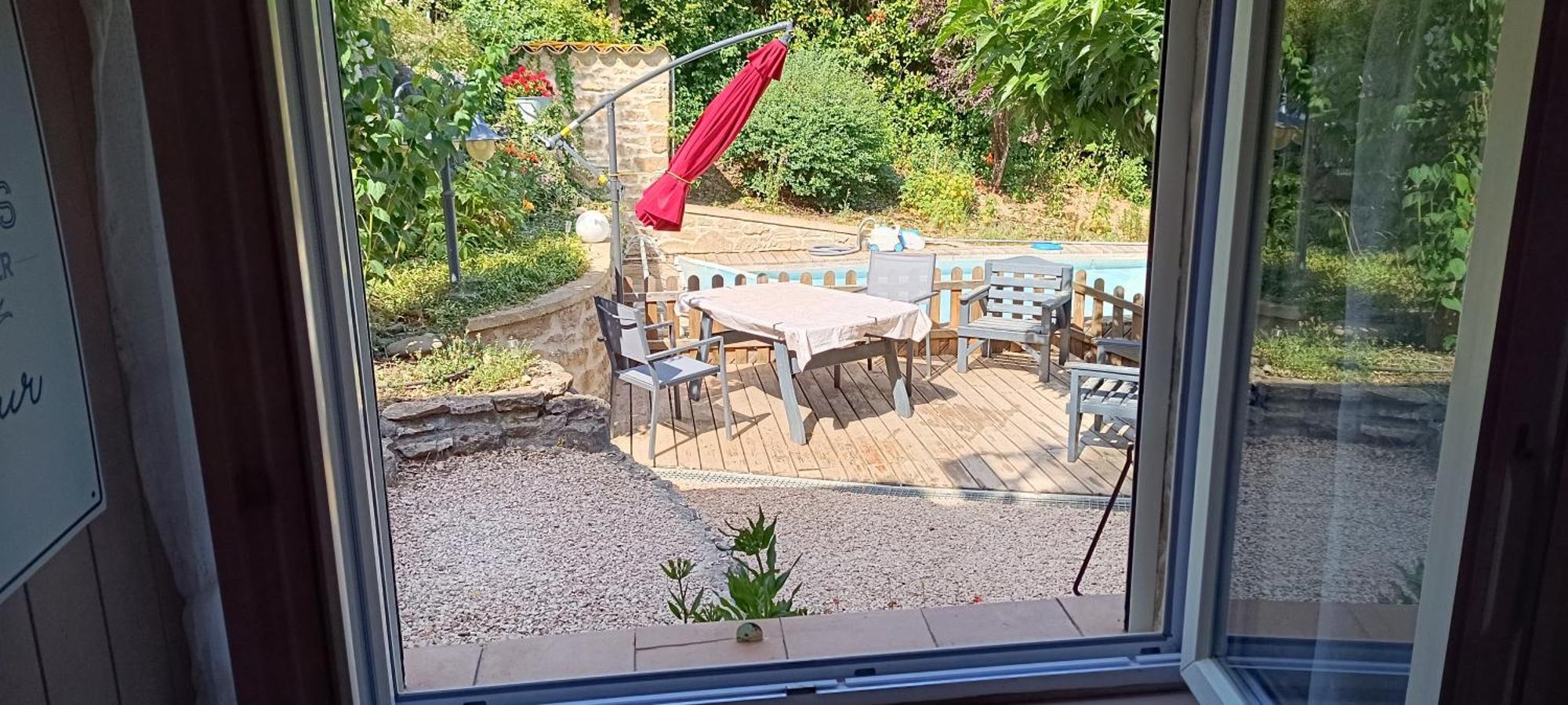 L'Establoun Apartman Saint-Martin-de-Brômes Kültér fotó