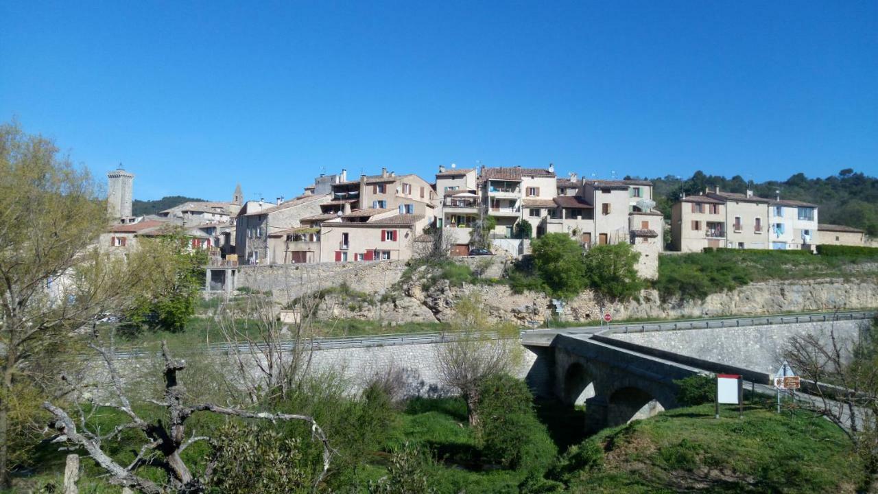 L'Establoun Apartman Saint-Martin-de-Brômes Kültér fotó